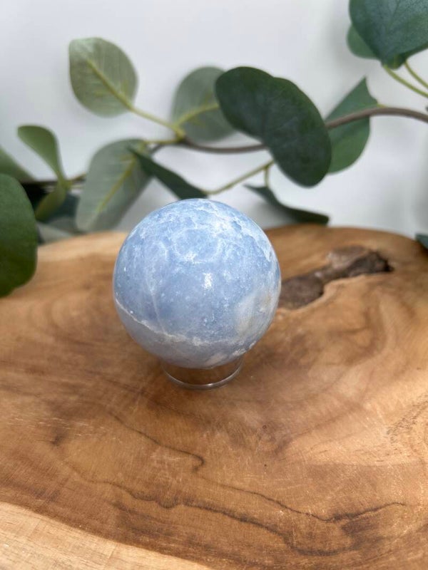Blaue Calcit Kugel