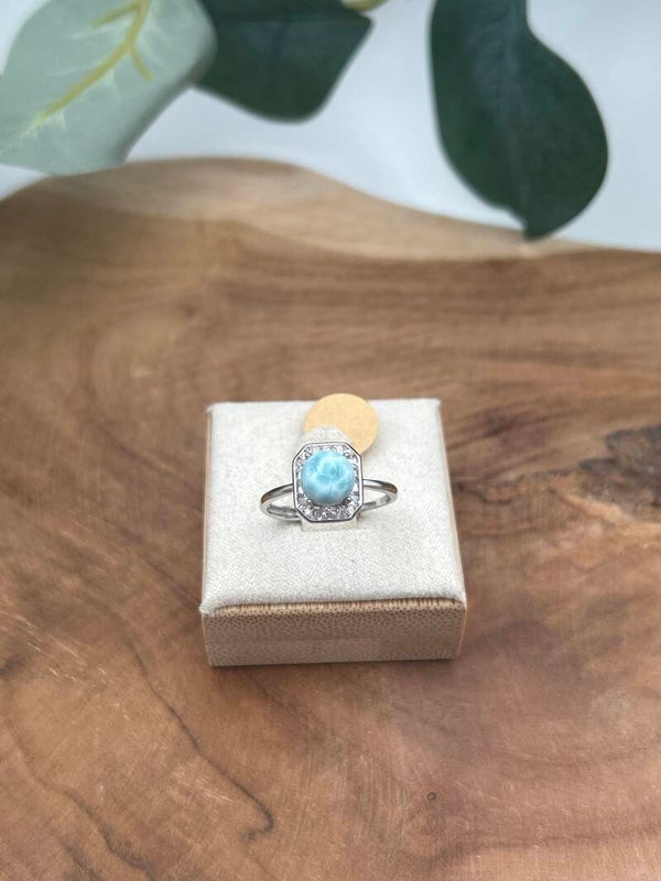 Larimar Ring