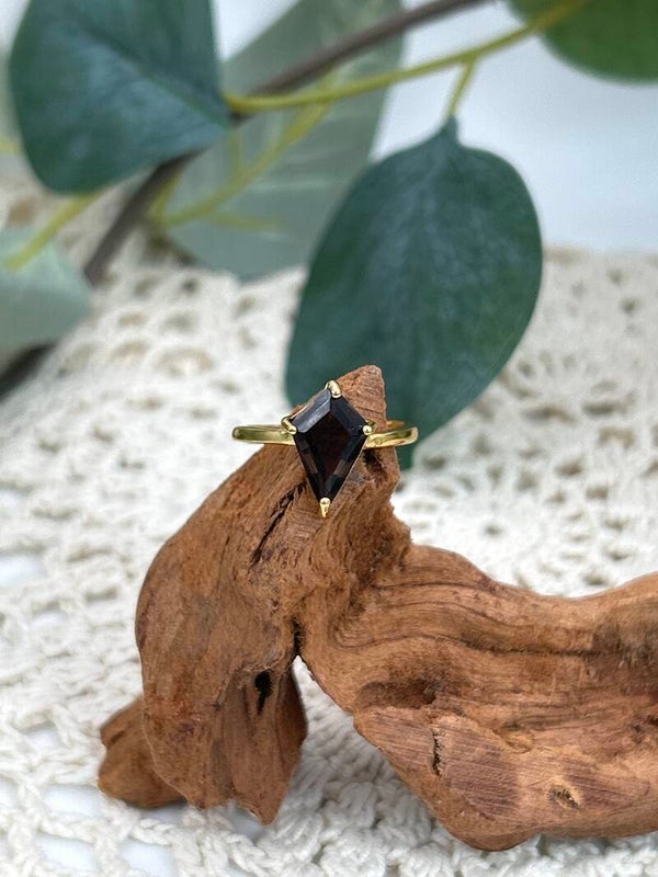 Rauchquarz Ring