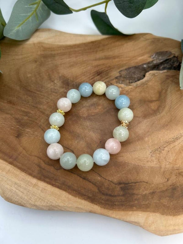 Morganit Armband