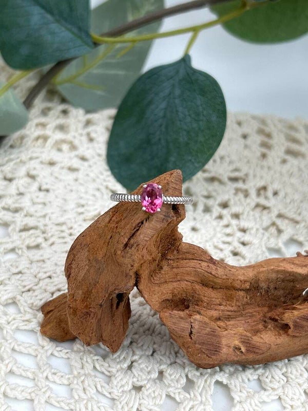 Pinker Topaz Ring