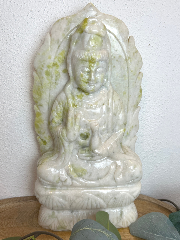 Zitronen Jade Buddha