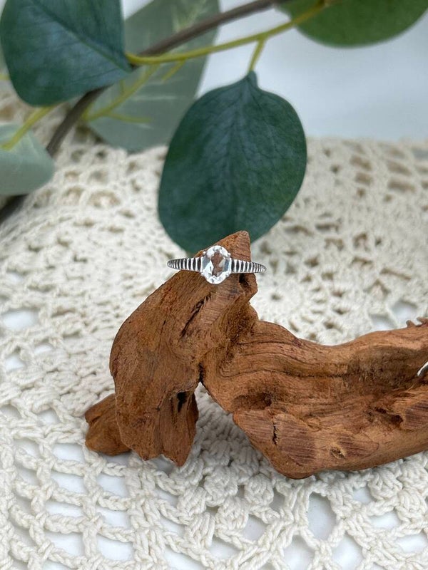 Bergkristall Ring