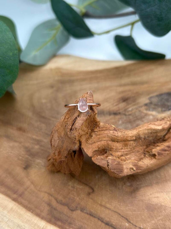 Rosenquarz Ring