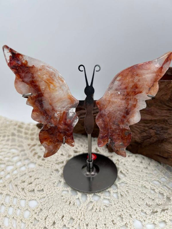 Feuerquarz Schmetterling