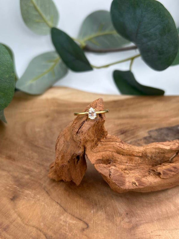 Bergkristall Ring