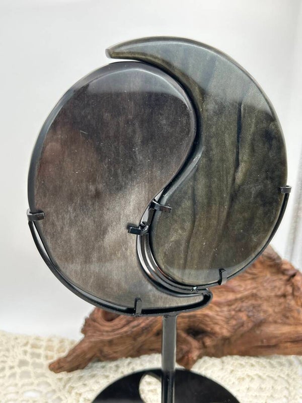 Yin Yang obsidian
