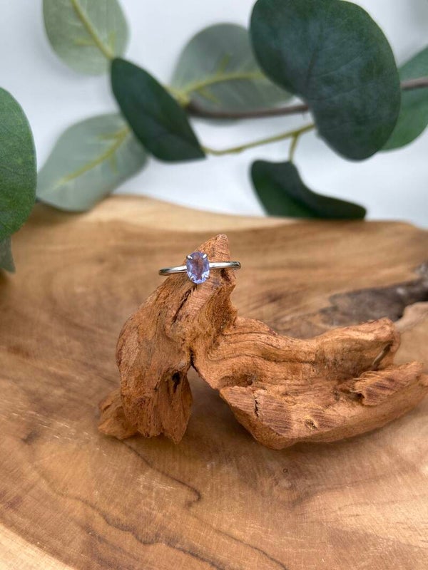 Blauer Fluorit Ring
