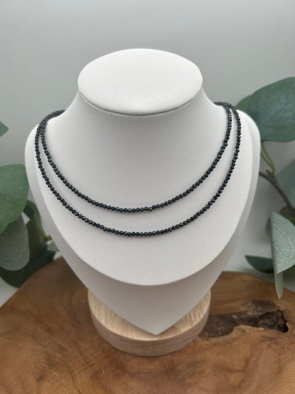 Schwarze Spinel Magnetkette