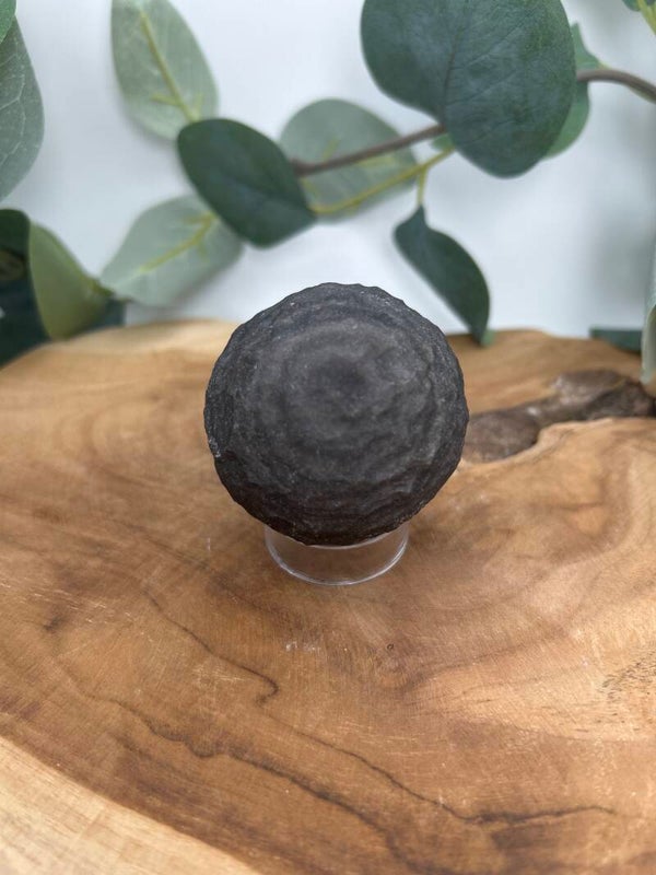Silber Obsidian Mond