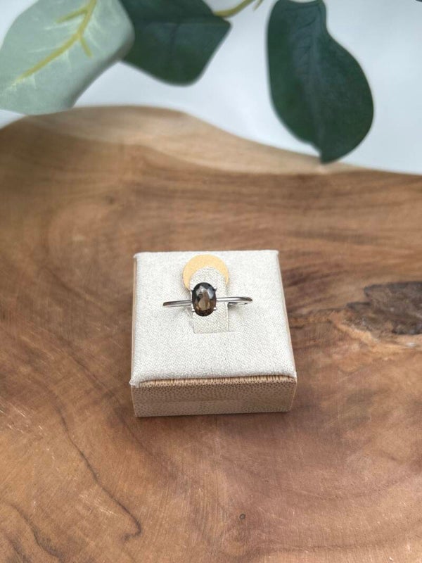 Rauchquarz Ring