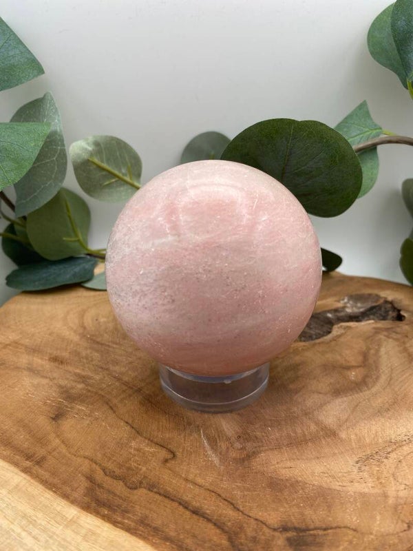 Pinke Opal Kugel