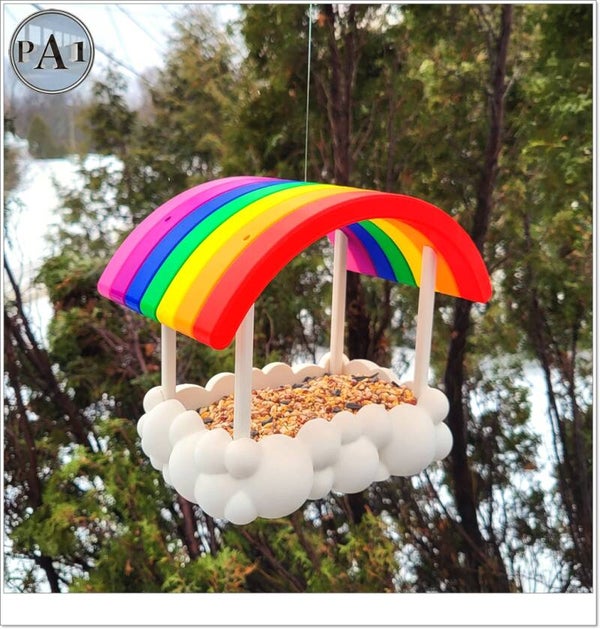 Under the Rainbow Birdfeeder
