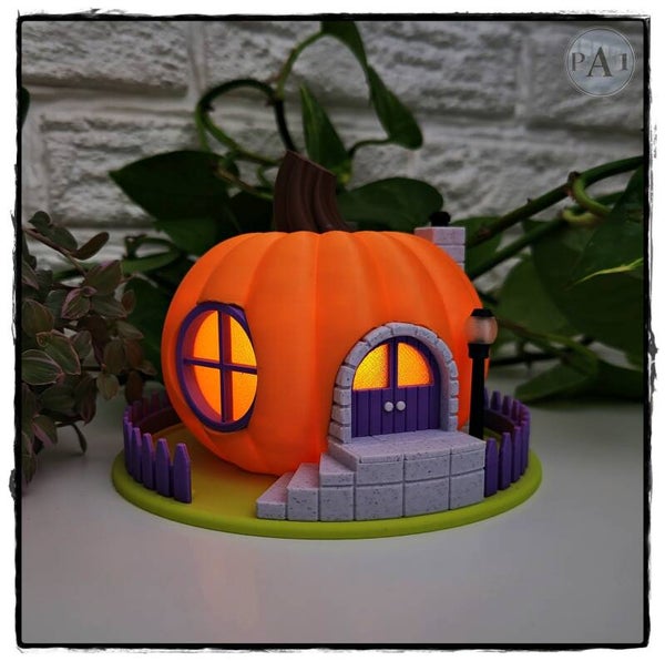 Pumpkin fairyhouse