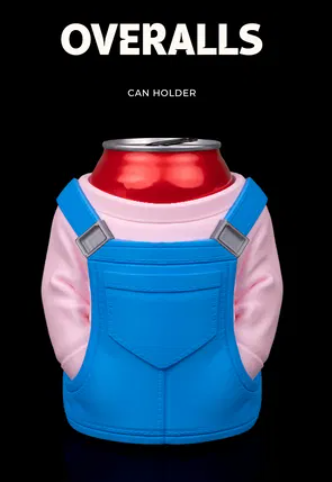 Overalls can holder
