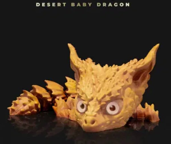 Baby desert dragon