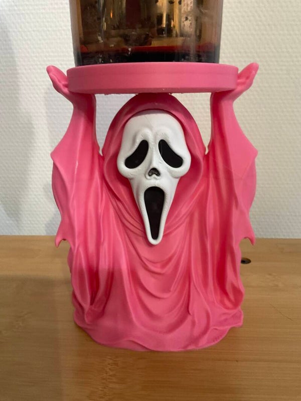 Ghostface Candle Holder