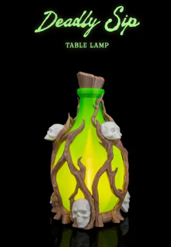 Deadly sip table lamp