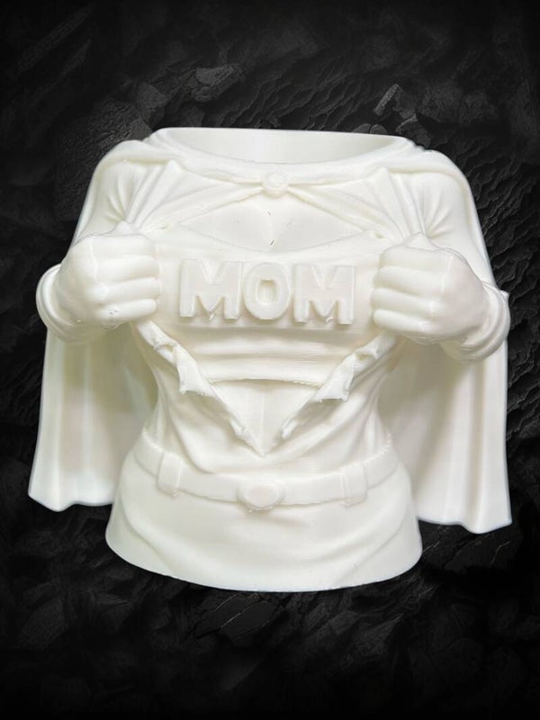 Super Mom Bust & Pen Holder