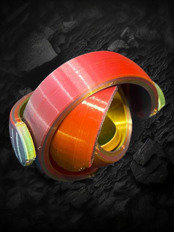 Vibrant & Hypnotic: Rainbow Infinity Loop Kinetic Fidget Toy