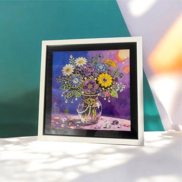 30cm x 30cm Framed Flower Presentation