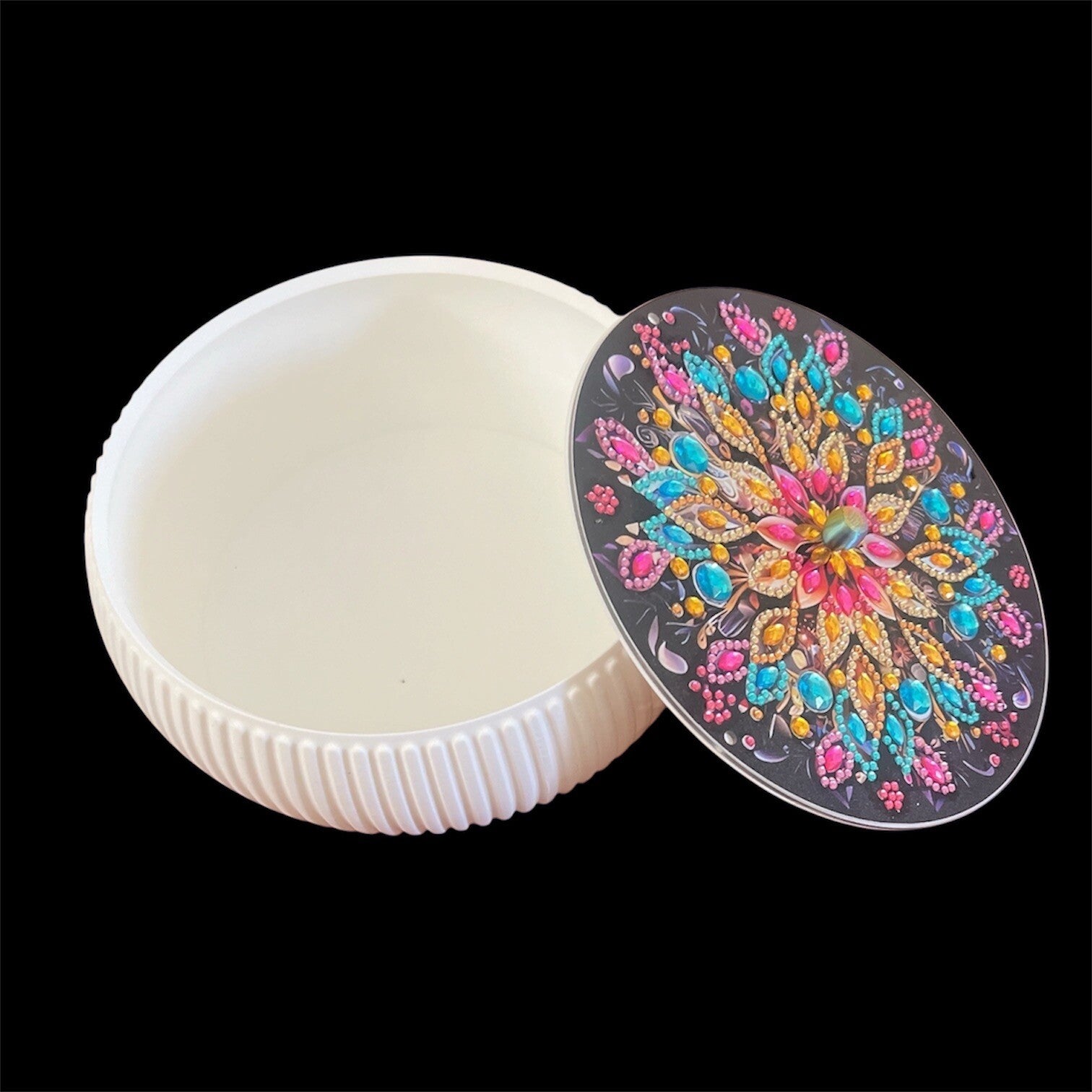 22cm Diamond Art decorated 3d Printed Bowl