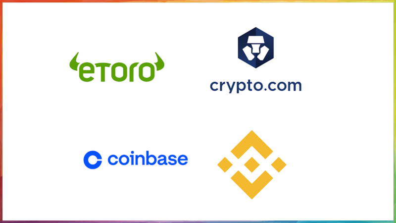 Exchanges NFT cryptomonnaies