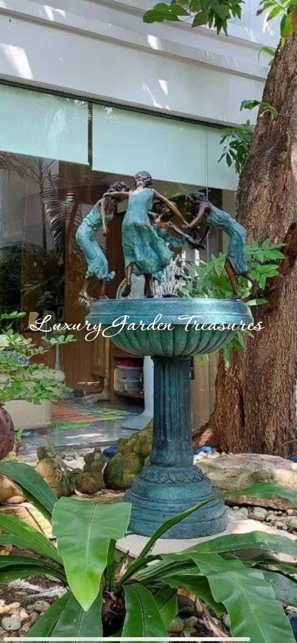 The Dancing Maidens water fountain