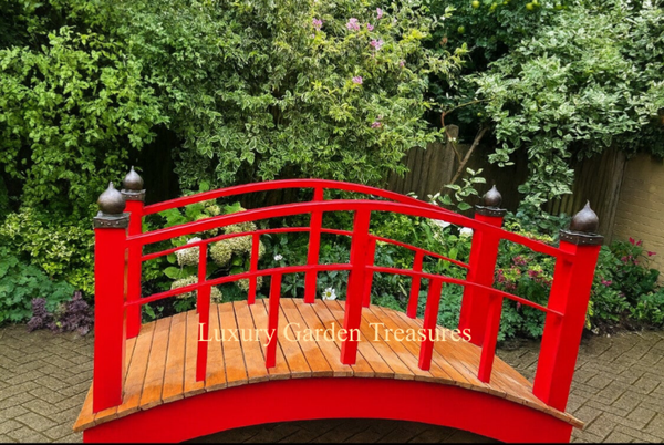 Japanese 6ft wooden bridge
