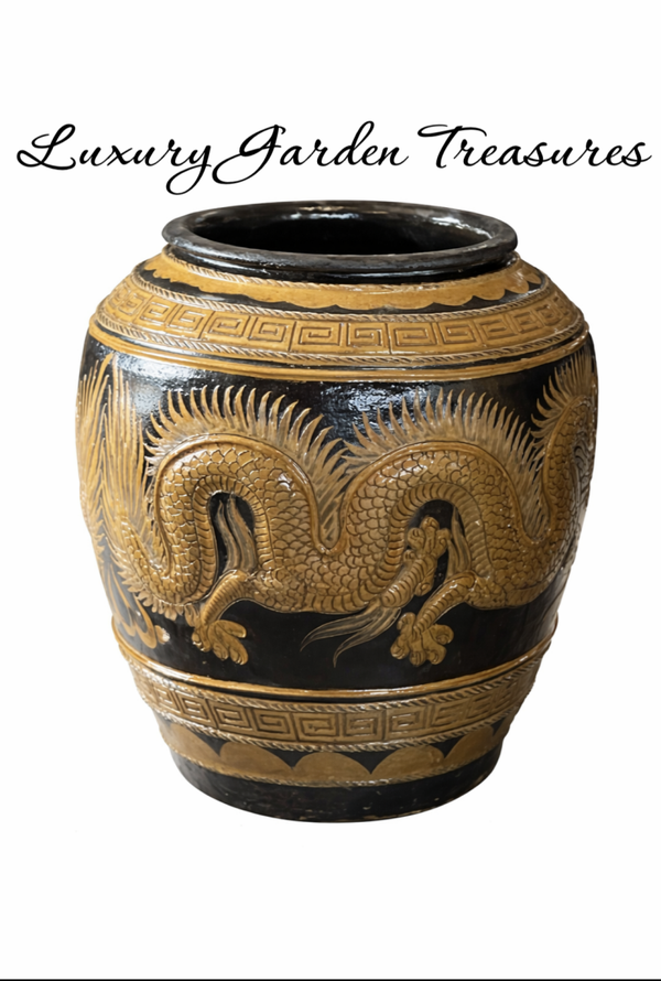 Dragon Brown Pot Extra Large