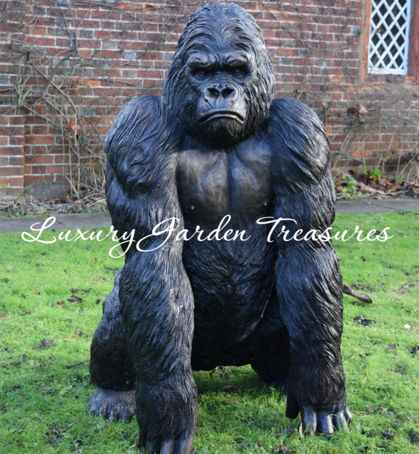 Bronze Gorilla Life-Size
