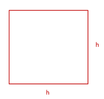 square h by h