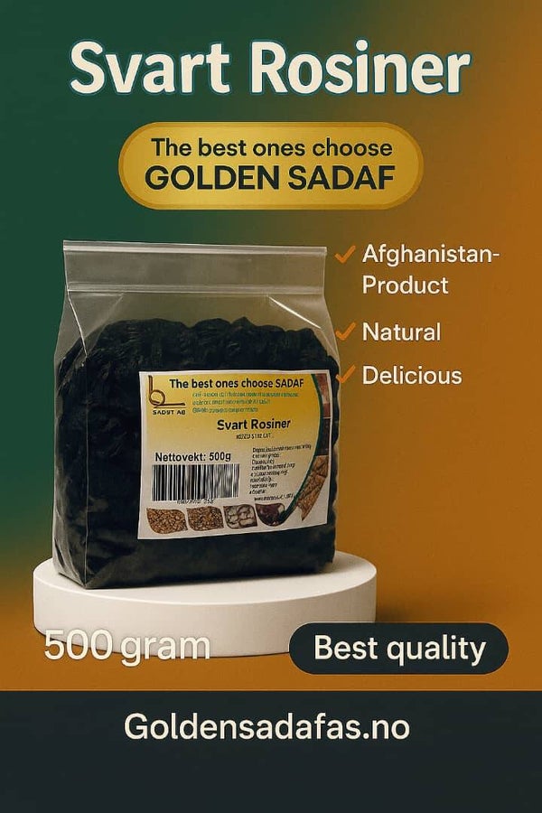 Svart Rosiner