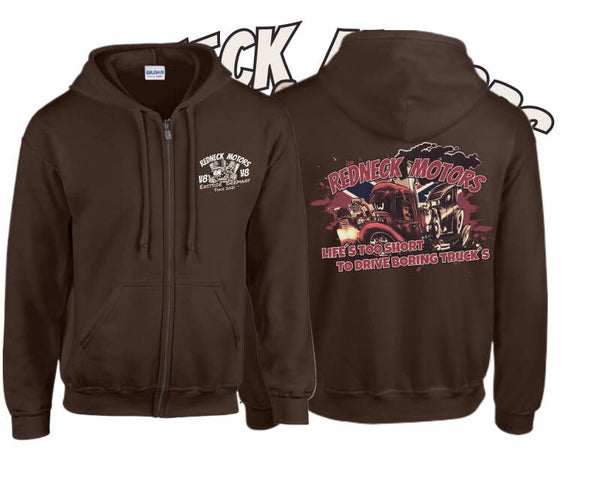 Sweatjacke - Life´s too Short