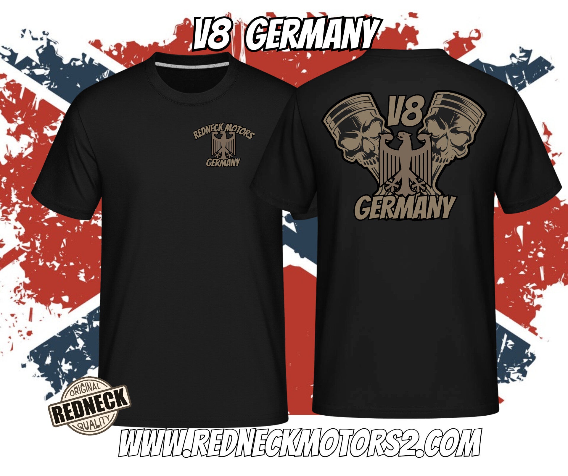 T-Shirt-V8 Germany