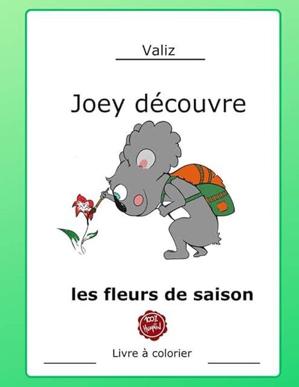 Joey découvre les fleurs de saison