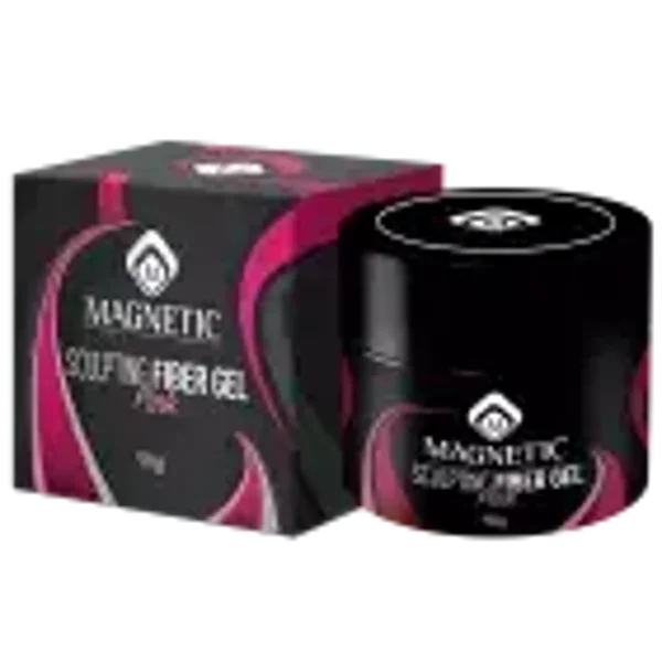 Magnetic Sculpting Fiber Gel Pink 50g 104113