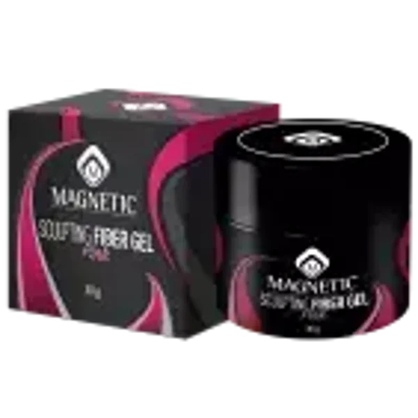 Magnetic Sculpting Fiber Gel Pink 30g 104147