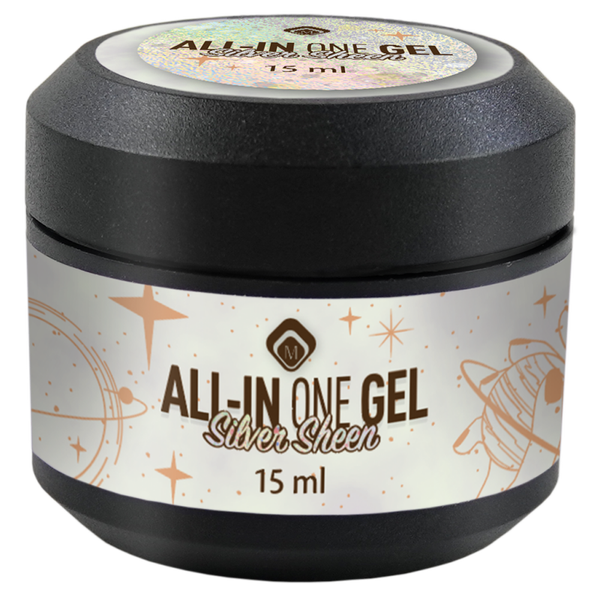 All in One Gel Silver Sheen 105109