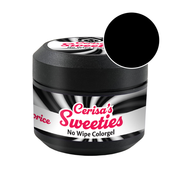 Cerisa Sweeties No Wipe Color Gel Black Licorice 106657