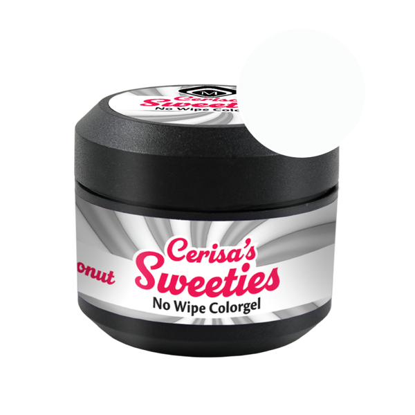 Cerisa Sweeties No Wipe Color Gel White Coconut 106660