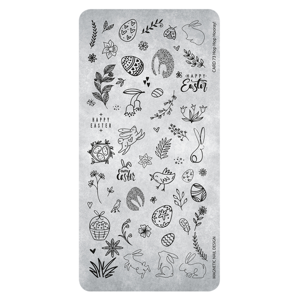 Stampingplate 73 Hop Hop Hooray! 118676