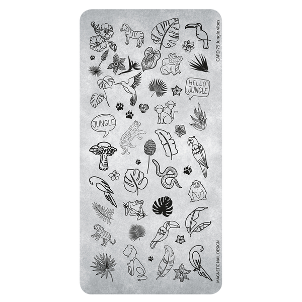 Stampingplate 75 Jungle Vibes 118678