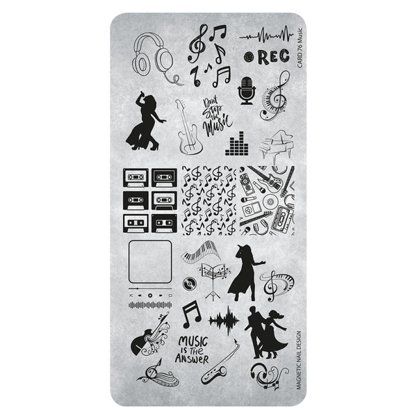 Stampingplate 76 Music 118679