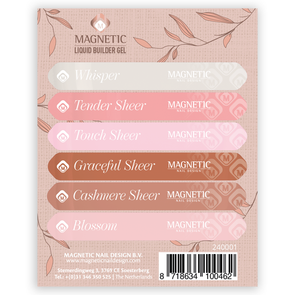Liquid builder Stickervel 104700 T/M 104705 240001