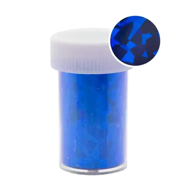 Transfer Foil Roll Royal Blue Flakes 118234