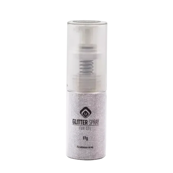 Glitter Spray White 17g 118065