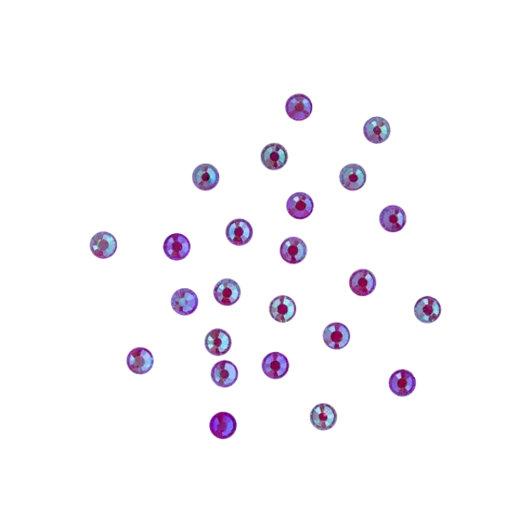 Rhinestones Neon Purple 24 pcs M 118908