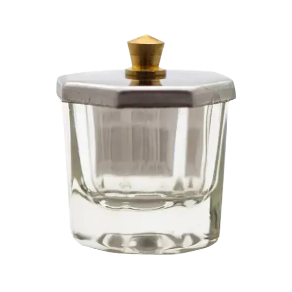 Small Glass Dappendish with Lid 119053