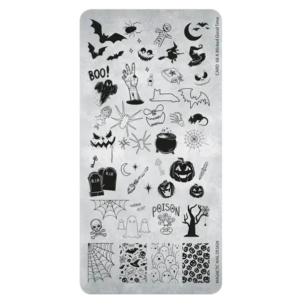 Stampingplate 68 A Wicked Good Time 118671